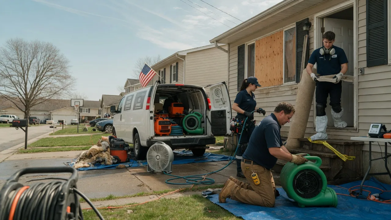 Water Damage Restoration in Sarles, ND near me